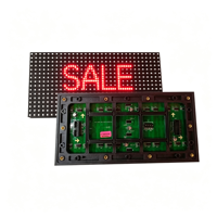 Module LED monochrome rouge P4.75 pour intérieur, résistant à l'usure, pour panneau publicitaire à messages défilants