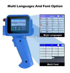 Logo tarih numarası kodlama için kaliteli taşınabilir Mini mürekkep püskürtmeli yazıcı el kodlama makinesi - Product Image 3