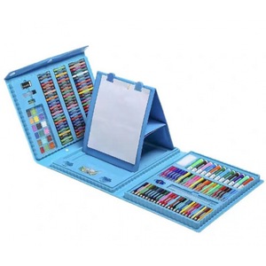 Kit de Dibujo para Niños, Venta Caliente de Fábrica, Suministros y Herramientas de Arte y Manualidades, Útiles Escolares, Crayones, Rotuladores de Colores, Set de Arte - Product Image 6