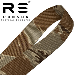 Ronson camuflaje Tiger Stripe 25mm cinta táctica de nailon para desierto para bolsas y mochilas - Product Image 3