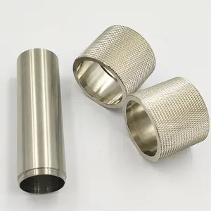 Vários cnc usinagem aço Bush Material diferente comprimento Flange bucha aço Bush