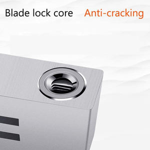 自動ハンドルロック装置一般車の盗難防止ブレーキクラッチロックヘビーデューティステンレススチールポータブルキー - Product Image 4