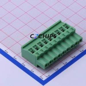 KF2EDGKB-5.0-9P Plug-in Terminal Block P=5mm Connector ( Connector Type: Plug )( Construction: 1x9P )( Pitch: 5mm ) - Product Image 1