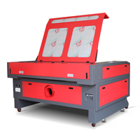 Láser de CO2 de 90*130 cm con Puntero de Punto Rojo, Enfoque Automático, 60W 80W 100W 130W 150W con Controlador Ruida
