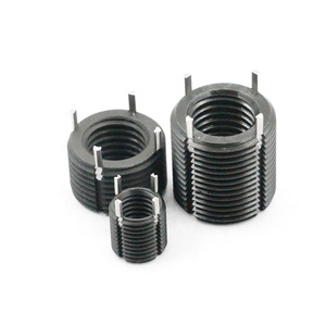 M6 <strong>Thin</strong> <strong>Wall</strong> Zinc <strong>Insert</strong> Fastener with <strong>Key</strong>-<strong>Locking</strong> Feature for Soft Metal Applications - Product Image 1