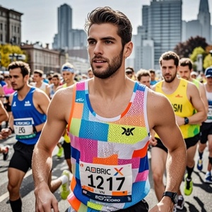 Débardeur de course personnalisé de qualité supérieure, à manches courtes, réversible, respirant, pour l'entraînement et le marathon, avec sublimation - Product Image 1