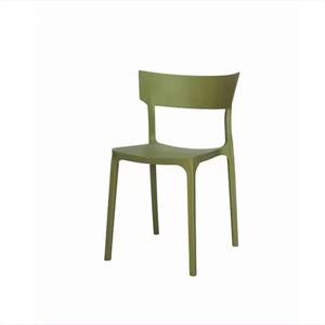 Modern Yellow Plastic <b>Dining</b> <b>Chair</b> Waterproof <b>Stackable</b> Eco-Friendly Durable Stable Home Furniture for <b>Dining</b> Room Use - Product Image 3