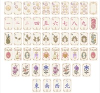 Nouvelle collection de luxe Eloise 2026 : Jeu de Mahjong portable Mahj Mood Tortoise avec tuiles en acrylique
