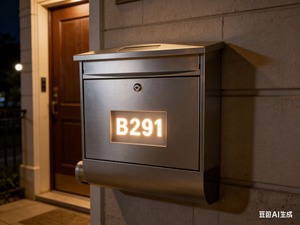Boîte <span class=keywords><strong>aux</strong></span> <span class=keywords><strong>lettres</strong></span> murale à énergie solaire avec lumière LED, design moderne résistant <span class=keywords><strong>aux</strong></span> intempéries, installation facile, résistant <span class=keywords><strong>aux</strong></span> intempéries, économie d'énergie - Product Image 5