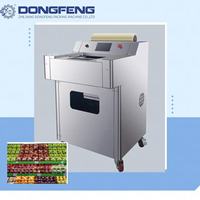 Vershoudfolie-inpakmachine Geschikt voor het verpakken van voedsel in trays Verbeterde verpakkings-efficiëntie Snelle verpakking Houdt vershoudend en vochtbestendig Verpakt