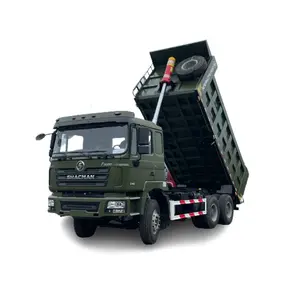 Haute qualité 10 roues 6x4 diesel 375hp forte capacité de charge camion à benne basculante minier prix bas