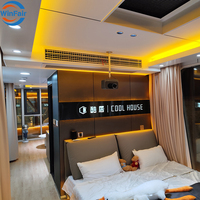 WinFair Maison conteneur préfabriquée économique type capsule spatiale, hôtel mobile de Chine pour cabane de vacances / MOQ 1 unité / Certifié CE