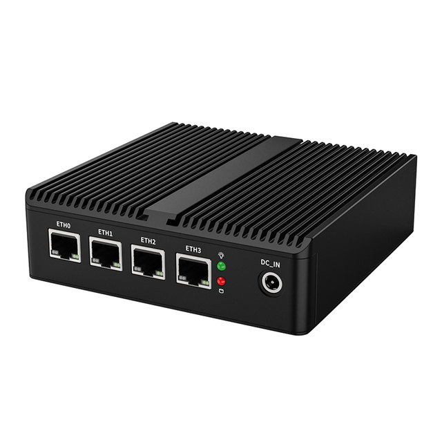 Pfsense VPN Server Mini Computer N100 with 2*USB 3.0 2*USB2.0 4* I226 2.5G Lan Port Firewall PC Support Pfsense AES-NI