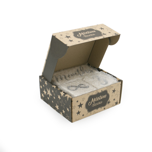 कारखाना अनुकूलन योग्य लकड़ी नवजात शिशु फोटो प्रोप्स 12 महीने के लकड़ी वर्ग मील पत्थर ब्लॉक लड़के और लड़की के लिए बिल्डिंग ब्लॉक - Product Image 5