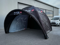 Tente gonflable portable personnalisée avec logo et couleur sur mesure, imprimée UV, imperméable, dôme à air, auvent, gazebo, pour salon professionnel et publicité
