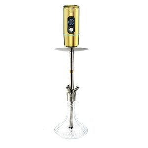 Chicha électrique portable en aluminium de haute qualité, rechargeable, pour voiture, fumoir électrique, tasse à chicha - Product Image 4