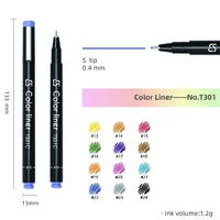 Stylos marqueurs feutres fins multicolores de haute qualité pour enfants, multifonctions, pour coloriage et dessin, vente en gros