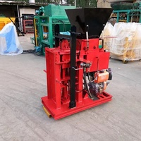 Chine Fabricant Jl2-25 petite machine manuelle de fabrication de briques de boue écologique Lego