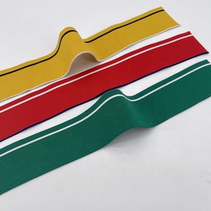 Cổ áo dệt kim <span class=keywords><strong>s</strong></span>ọc dọc, chất liệu 95% <span class=keywords><strong>s</strong></span>ợi Mercerized cao cấp, 5% Spandex, không co rút - Product Image 5