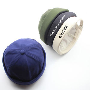 Bonnet de pêcheur Vintage Leon pour homme et <span class=keywords><strong>femme</strong></span>, pour pêcheur, marin, personnalisé, sans visière, accessoire en cuir, avec motif de crâne, - Product Image 1