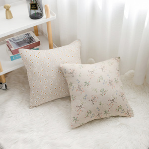 Modern Custom Logo Cotton Pillow <strong>Cover</strong> for Home Hotel or Hospital Use Stitched Technique <strong>Without</strong> Core for Sofa or <strong>Cushion</strong> - Product Image 6