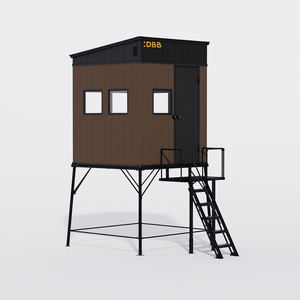 Plateforme <span class=keywords><strong>de</strong></span> <span class=keywords><strong>chasse</strong></span> surélevée 5ft 10ft avec cadre en alliage d'aluminium, tour <span class=keywords><strong>de</strong></span> <span class=keywords><strong>chasse</strong></span> robuste pour 2,3 personnes avec main courante pour la <span class=keywords><strong>chasse</strong></span> au cerf - Product Image 1