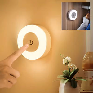 Lámpara LED Nocturna Portátil, Recargable por USB, Mini Lámpara de ABS para Decoración de Sala de Estar y Dormitorio, Decoración del Hogar, Iluminación - Product Image 2