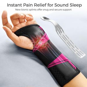 Soportes de Muñeca Profesionales para Deportes y Fitness, para Tendinitis, Artritis y Esguinces en Manos Derecha e Izquierda - Product Image 1