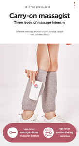 Pemijat kaki kontrol pintar, pemijat kaki dengan kompresi udara dan panas untuk terapi pribadi - Product Image 2