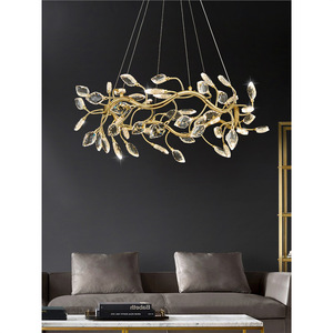 French Light Luxury Niche Branch Chandelier Stylish Design <strong>Crystal</strong> Decorative Lamp Living Room Dining - Product Image 1