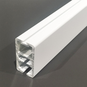 Rail inférieur pour store enrouleur en alliage d'aluminium 34x17mm, épaisseur 2.0mm, robuste, pour accessoires de rail de rideau - Product Image 3