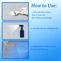 Solution de fixation de la poussière et de la sable, scelle et renforce les surfaces contre l'humidité et la moisissure, 1KG 5KG 20KG, autres matériaux d'imperméabilisation