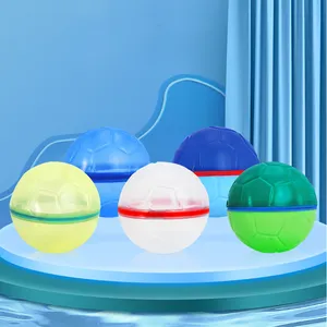 Ballon d'eau réutilisable magnétique silicone petite boule type nouveau bleu piscine plage Enfants enfants jouet magnétique