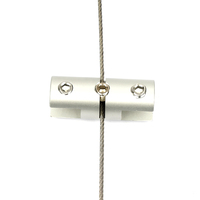 Kit de pince à ressort de câble de cintre de fil de 1.5mm pour système de suspension avec supports de plafond