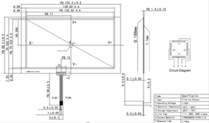 Cảm ứng công nghiệp bảng điều chỉnh màn hình 4 dây điện trở màn hình cảm ứng LCD điện trở màn hình cảm ứng 16:9 6.2inch 4USB Trắng TFT Bảng điều chỉnh - Product Image 2