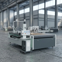 Máquina de Corte de Cama Plana CNC con Cuchilla Oscilante para Vinilo, Adhesivos y Cajas Corrugadas - ¡Oferta Especial de Fábrica!