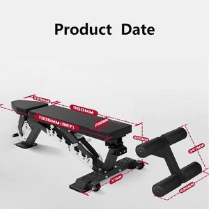 Panca pesi regolabile di alta qualità Multi-Purpose pieghevole allenamento panca pendio declino panca Fitness panca per la palestra di casa - Product Image 4