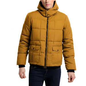 KIJQJ1 Veste d'hiver personnalisée pour hommes Stand de décoration de broderie en diamant pour garçons, vêtements d'extérieur à la mode pour l'extérieur - Product Image 2