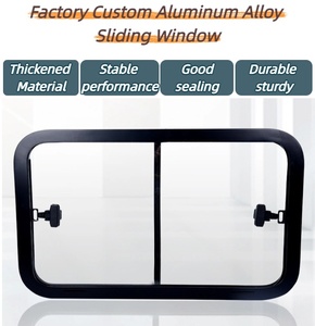 Made in China RV Caravan Motorhome Ventana lateral deslizante RV Ventana lateral Camper con pantalla para remolque de caballos - Product Image 2