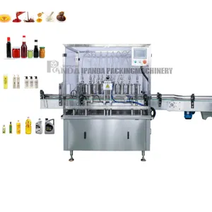 Cosmetics Production Shampoo Thick Liquid Filling Machine 100ml Custom Small Bottle Automatic Filling Machine For Liquid