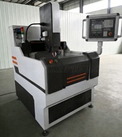 Nouvelle conception Machine de fraisage et de gravure 3KW pour la fabrication de moules métalliques 6060/6090 avec système NK280 Prix compétitif Boîte de vitesses APEXCNC