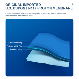 900 ML/Min Equipo de generación de gas 600ml HHO Máquina de inhalación de hidrógeno <span class=keywords><strong>y</strong></span> oxígeno de hidrógeno de 300ml - Product Image 3