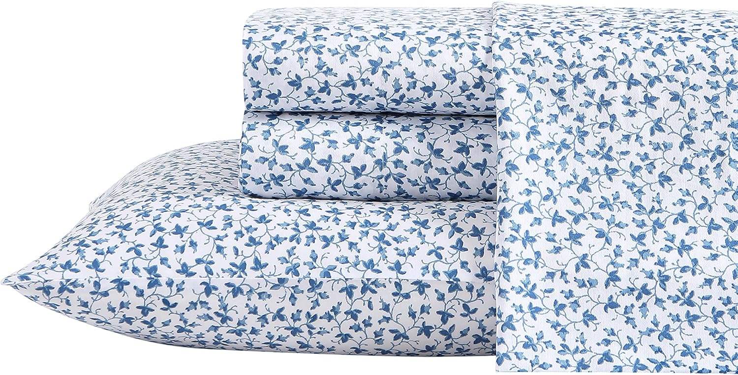 Lavange Vine azul y blanco