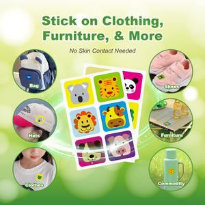 Patchs anti-moustiques pour enfants et adultes - <span class=keywords><strong>Citronnelle</strong></span> naturelle, <span class=keywords><strong>citronnelle</strong></span> et eucalyptus, protection jusqu'à 24 heures - Product Image 5