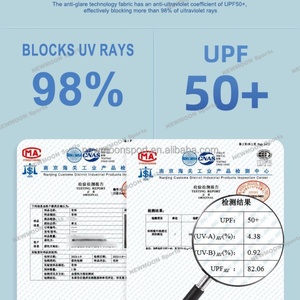 Wholesale Customizable Mosaic Mesh Side Panels Quick Dry UPF 50+ New Men's Long Sleeve Fishing Wear Fishing Shirt Hoodie - Product Image 6