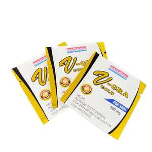 Erkek geliştirme hapları boş poşet Tablet erkekler geliştirme hap ambalaj 500mg boş yenilebilir çanta - Product Image 2