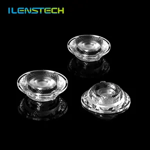 Ilenstech lente óptica led de 35mm, lâmpada cob/óptica para iluminação comercial