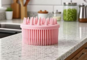Brosse de douche exfoliante et massante double face en silicone souple de haute qualité pour le corps - Product Image 6