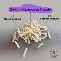 Spaghetti et Macaroni Végétaliens Sans Gluten Casher en Gros de Chine (Prêts en 2 Minutes à l'Eau Froide) ; Emballage OEM Disponible (Fromage)