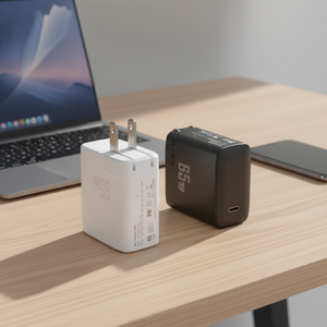 شاحن حائط سريع 65 واط بتقنية GaN، بمنفذ USB-C، نحيف ومعتمد ETL FCC - Product Image 2